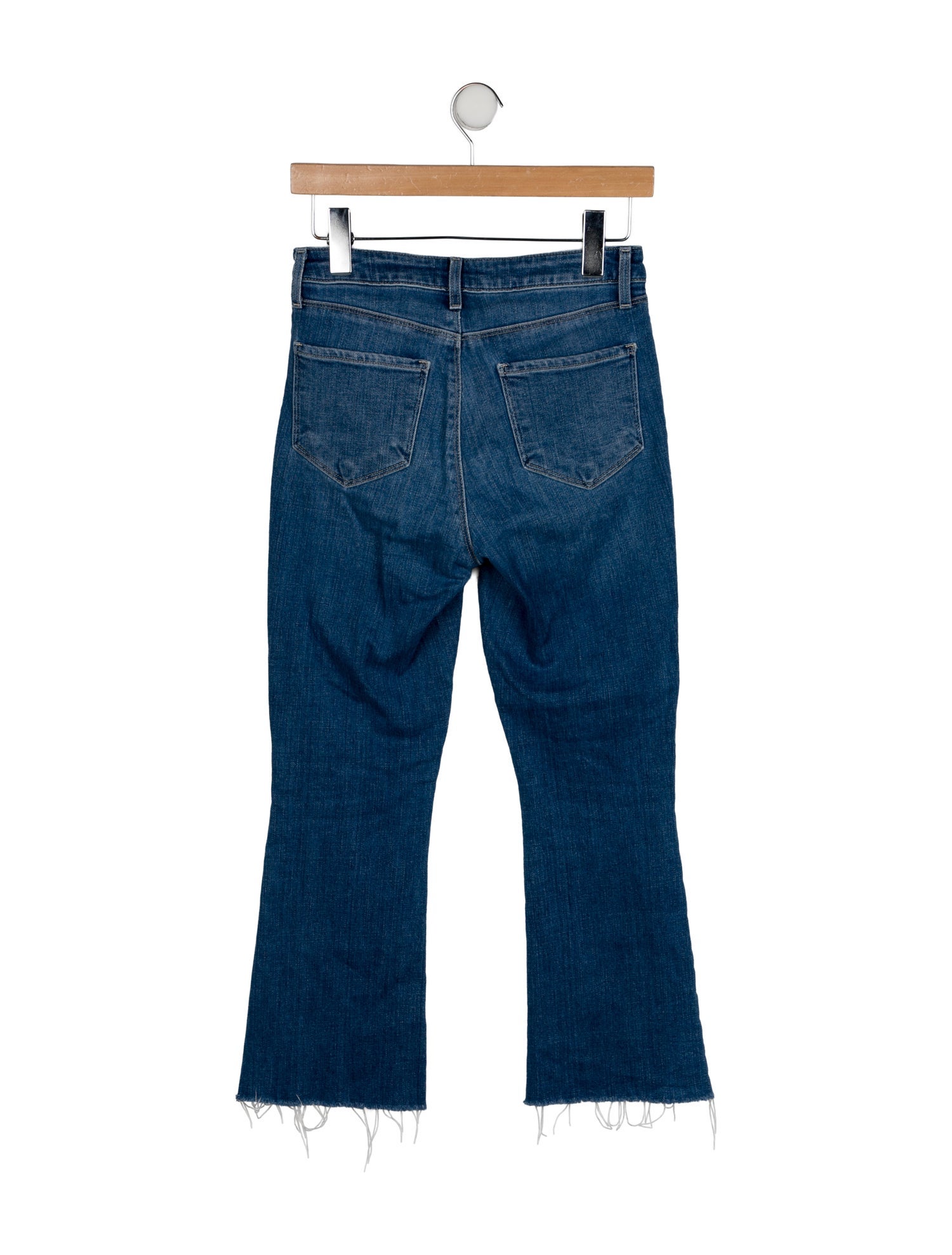 L'Agence Mid-Rise Straight Leg Jeans